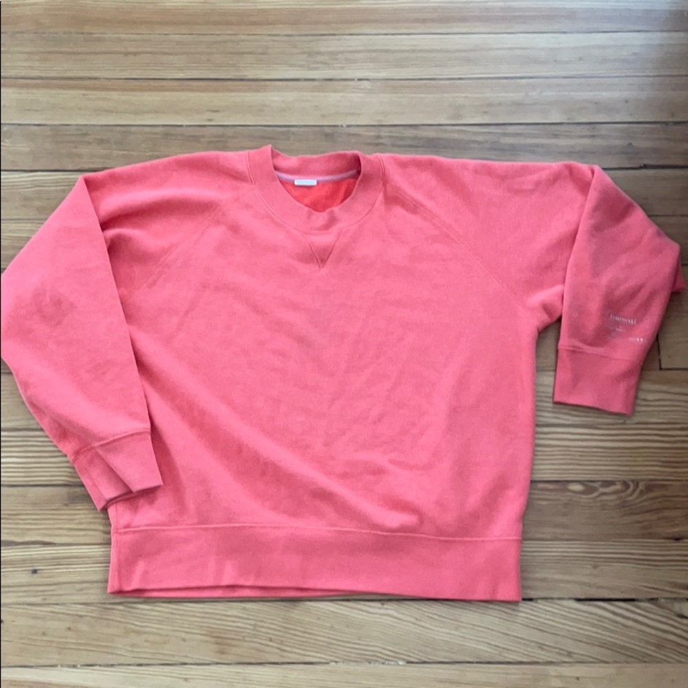 Entireworld pink 2-piece sweatshirt sweatpants set